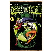 Green Lantern Comic Book Cover Heavy Gauge Metal Sign
